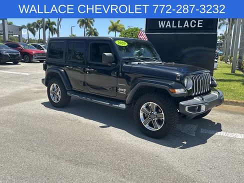 Used 2020 Jeep Wrangler Unlimited Sahara AWD/4WD image 4