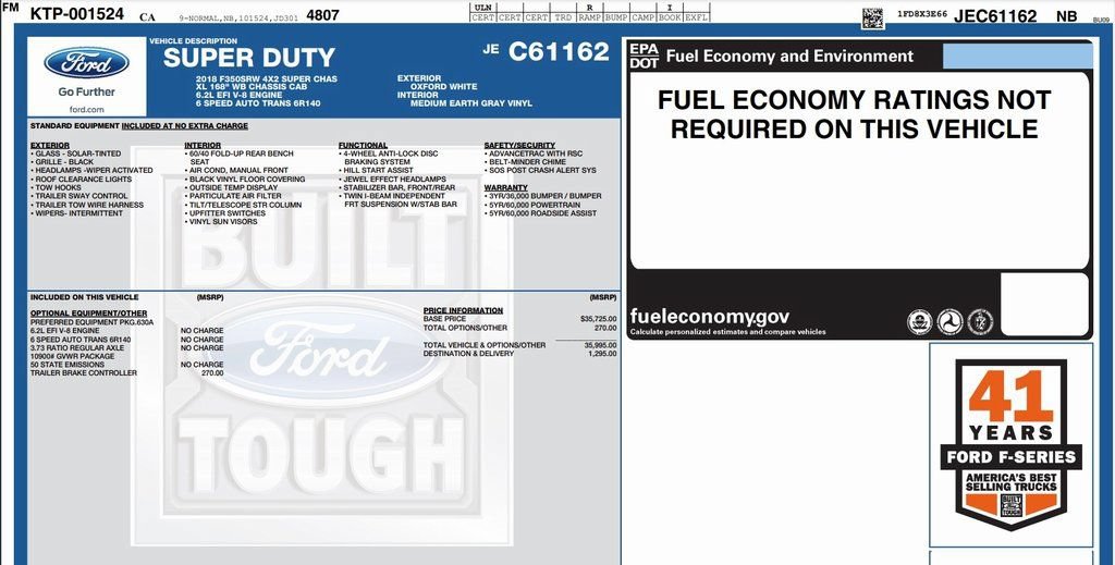 Used 2018 Ford F350 XL RWD image 44