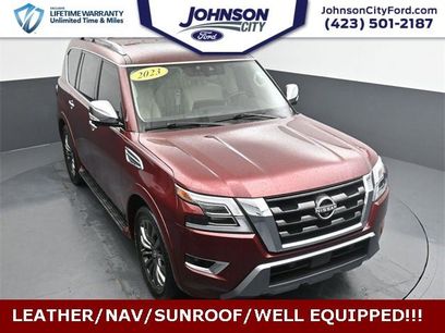 Used 2023 Nissan Armada Platinum w/ Captain's Chairs Package