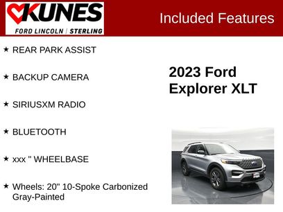 Certified 2023 Ford Explorer XLT w/ Equipment Group 202A