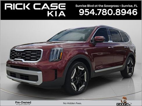 Certified 2024 Kia Telluride S w/ S Sunroof Package FWD image 1
