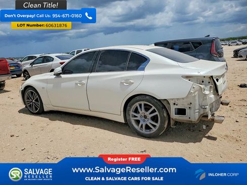 Used 2016 INFINITI Q50 3.0t Premium w/ Driver Assistance Package RWD image 3