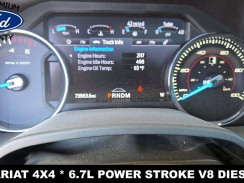 Used 2022 Ford F350 Lariat w/ Black Appearance Package image 17