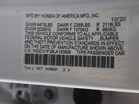 Used 2020 Honda Accord Sport image 35
