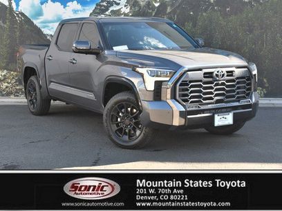 New 2026 Toyota Tundra Platinum