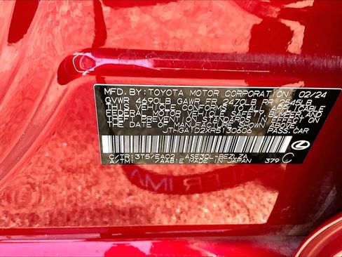 Used 2024 Lexus IS 300 F Sport w/ Accessory Package 2 image 35