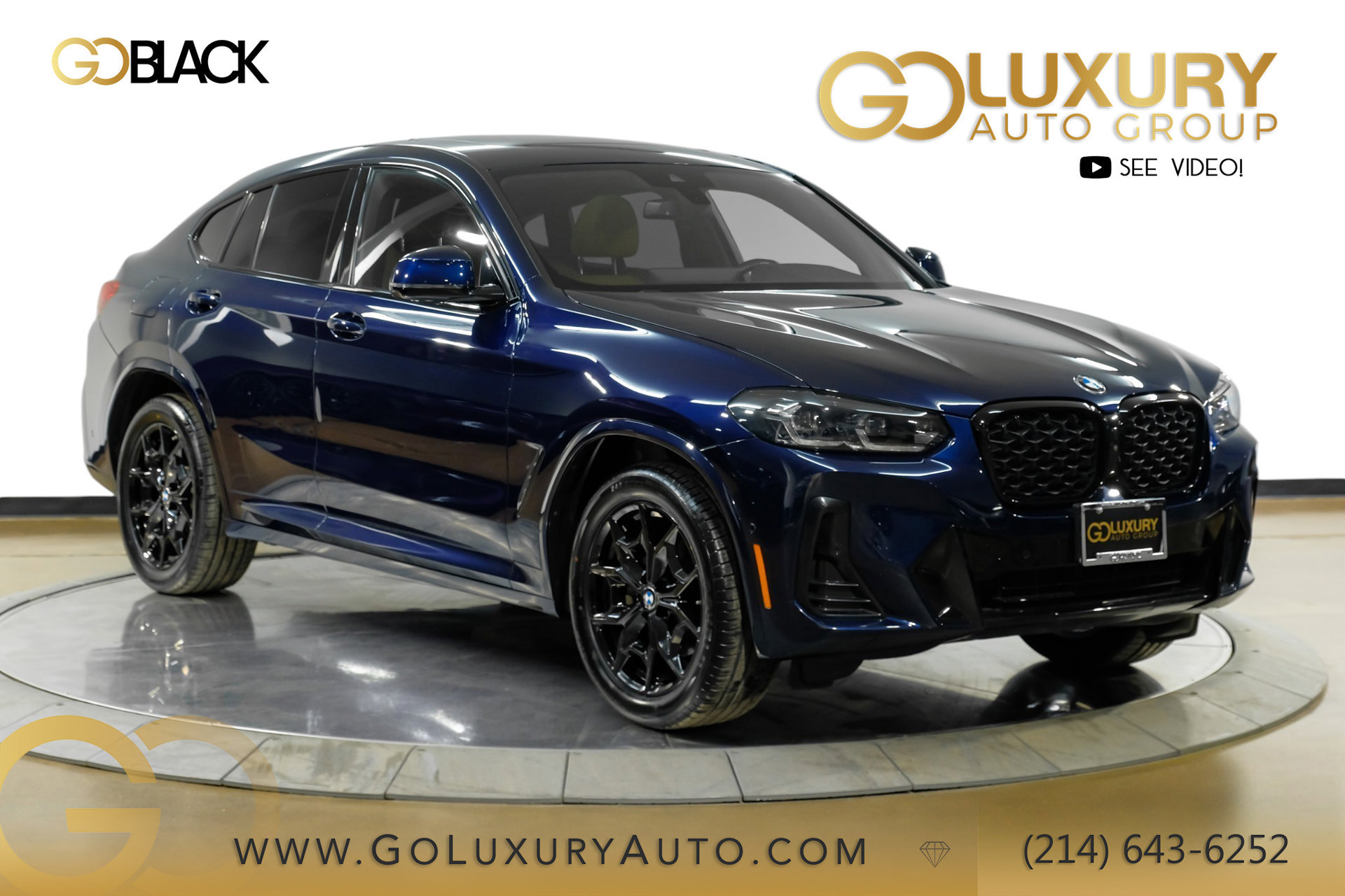 Used 2024 BMW X4 xDrive30i w/ M Sport Package AWD/4WD image 1