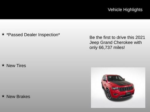 Used 2021 Jeep Grand Cherokee Trailhawk AWD/4WD image 6