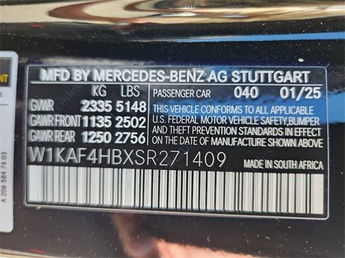 Certified 2025 Mercedes-Benz C 300 4MATIC Sedan image 24