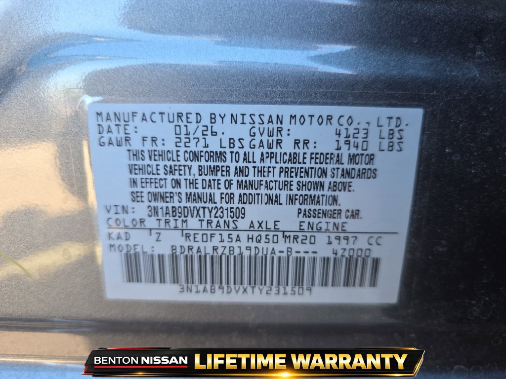 Used 2026 Nissan Sentra SR w/ SR Premium Package FWD image 18