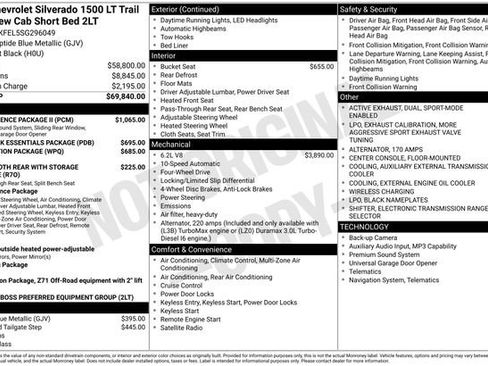 New 2025 Chevrolet Silverado 1500 LT Trail Boss w/ Convenience Package II AWD/4WD image 4