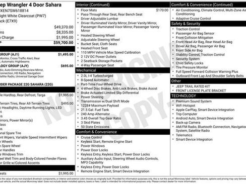 New 2025 Jeep Wrangler Sahara w/ Safety Group image 5
