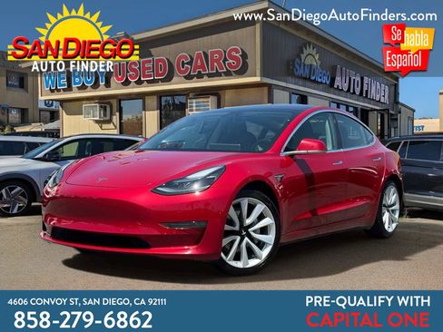 Used 2018 Tesla Model 3 Long Range RWD image 1