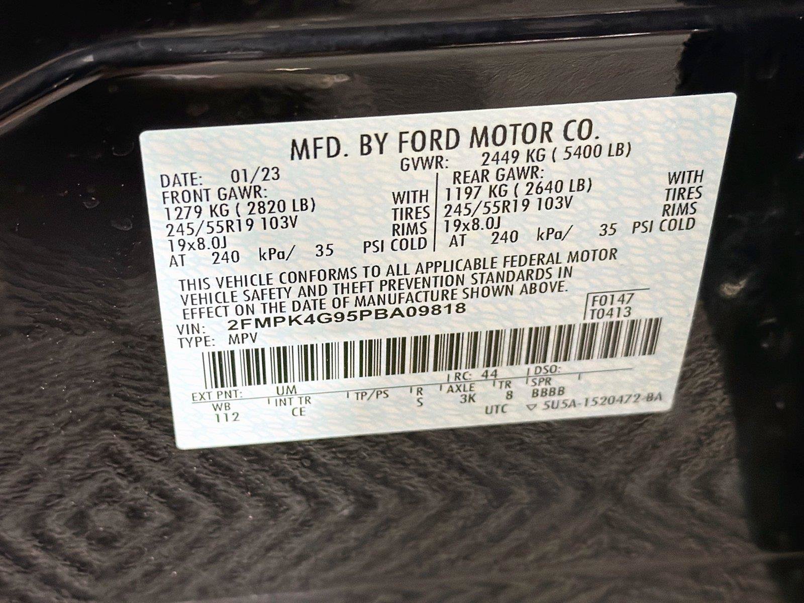 Used 2023 Ford Edge SE w/ Black Appearance Package AWD/4WD image 38