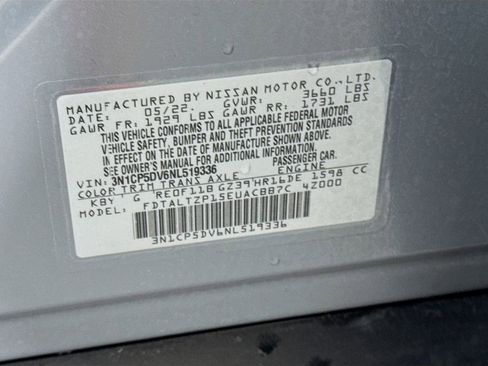 Used 2022 Nissan Kicks SR w/ Premium Package FWD image 32