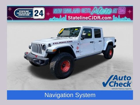 Used 2022 Jeep Gladiator Rubicon w/ LED Lighting Group AWD/4WD image 1