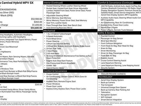 Certified 2025 Kia Carnival SX Prestige FWD image 14