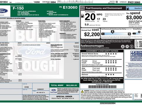 Used 2023 Ford F150 XLT w/ Equipment Group 302A High AWD/4WD image 2