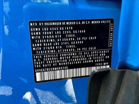 Certified 2024 Volkswagen Taos SE image 32