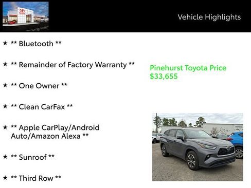 Used 2023 Toyota Highlander XLE image 7