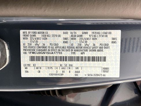 Used 2025 Ford Escape Active w/ Cold Weather Package image 35