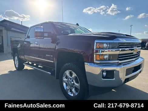 Used 2017 Chevrolet Silverado 2500 LTZ w/ Duramax Plus Package AWD/4WD image 33