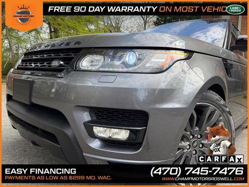 Used 2016 Land Rover Range Rover Sport HSE image 2