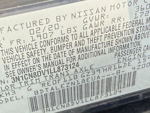 Used 2020 Nissan Versa S image 15