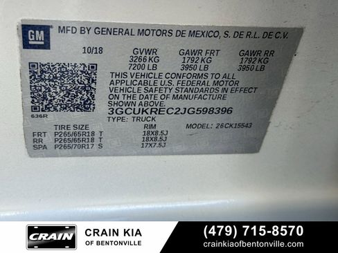 Used 2018 Chevrolet Silverado 1500 LT w/ All Star Edition image 30