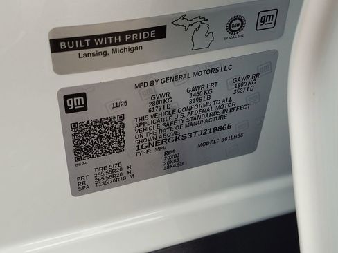 New 2026 Chevrolet Traverse LT w/ Sun and Wheel Package image 32