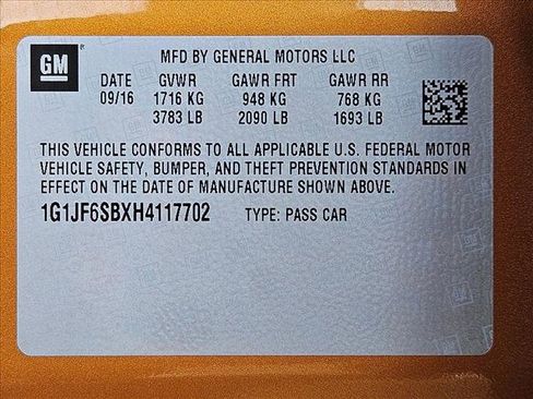 Used 2017 Chevrolet Sonic Premier w/ Driver Confidence Package image 24