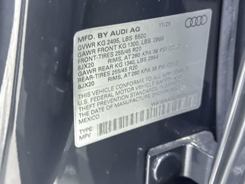 Certified 2025 Audi Q5 Premium Plus w/ Premium Plus AWD/4WD image 29