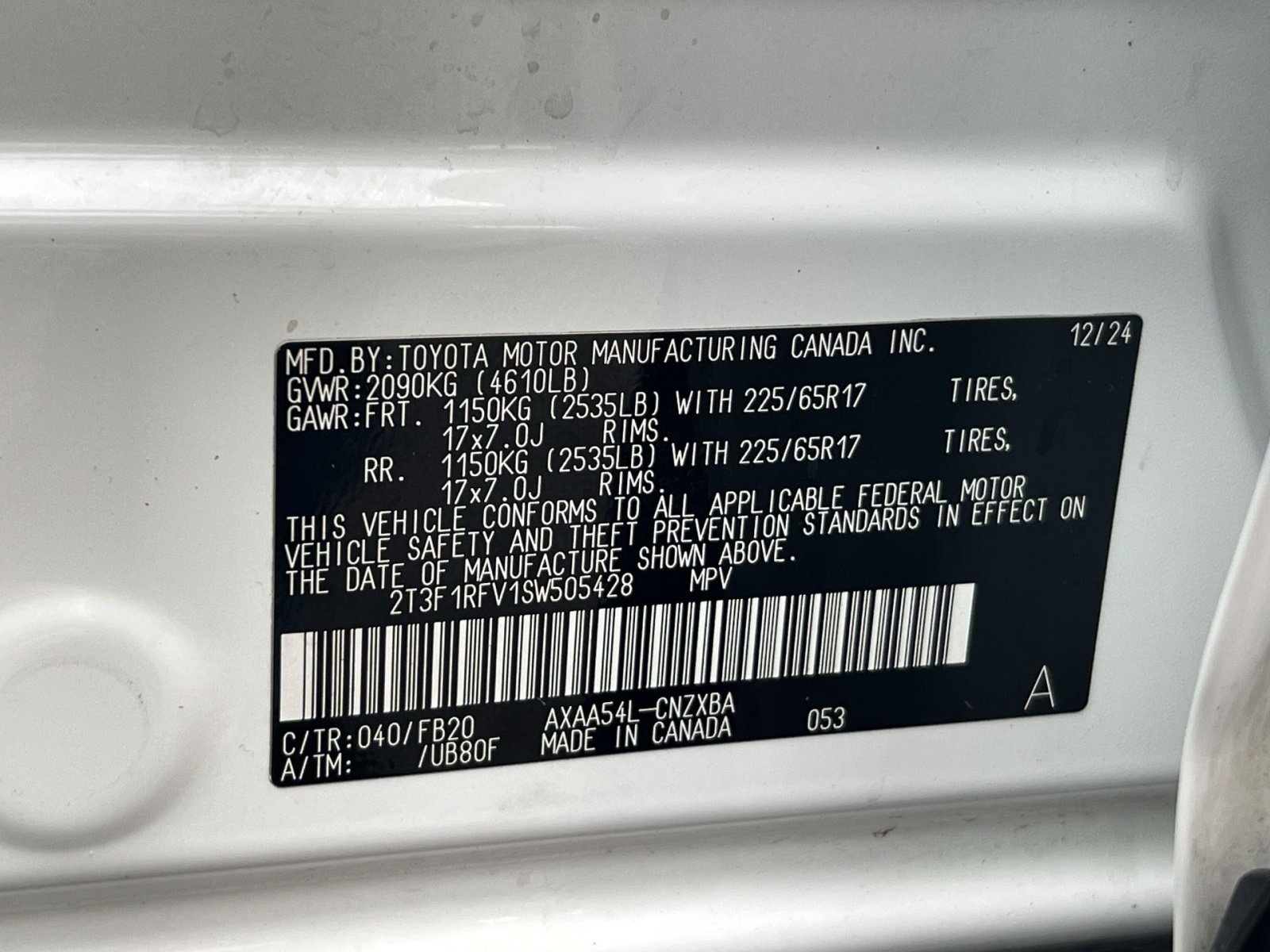 Used 2025 Toyota RAV4 LE AWD/4WD image 30