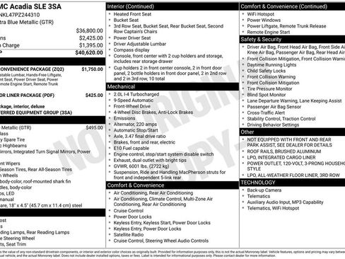 Certified 2023 GMC Acadia SLE w/ Driver Convenience Package FWD image 11