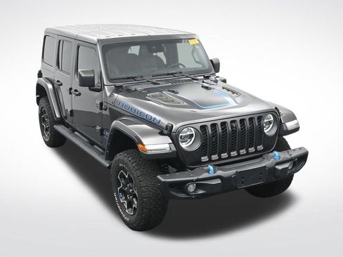 Used 2021 Jeep Wrangler Unlimited Rubicon 4xe w/ Steel Bumper Group AWD/4WD image 23