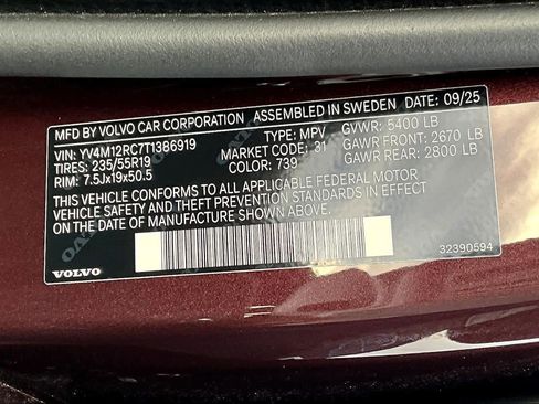 New 2026 Volvo XC60 B5 Plus w/ Protection Package Premier image 12