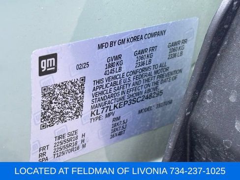 Used 2025 Chevrolet Trax ACTIV w/ Driver Confidence Package FWD image 10