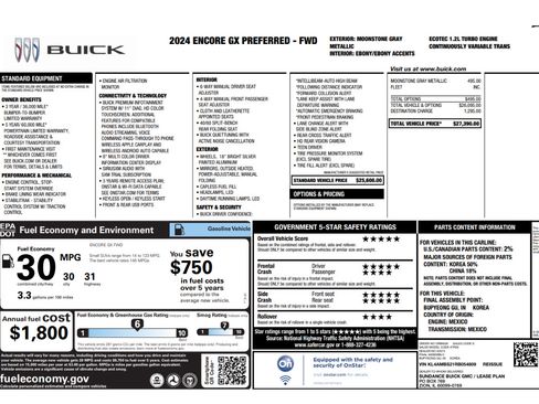 Used 2024 Buick Encore GX Preferred FWD image 2