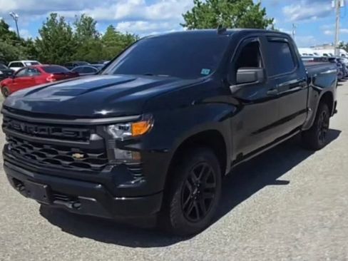 Used 2022 Chevrolet Silverado 1500 Custom w/ LPO, Dark Essentials Package AWD/4WD image 2