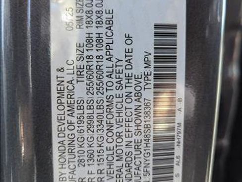 Certified 2025 Honda Pilot EX-L image 24