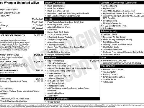 Used 2022 Jeep Wrangler Unlimited Sport image 7