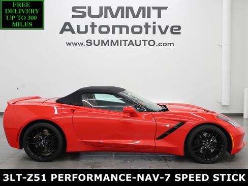 Used 2015 Chevrolet Corvette Stingray Convertible w/ 3LT Preferred Equipment Group image 1