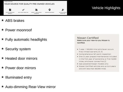 Certified 2026 Nissan Sentra SL w/ Floor Mat Package FWD image 13