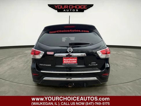 Used 2014 Nissan Pathfinder Platinum w/ Cargo Package image 4