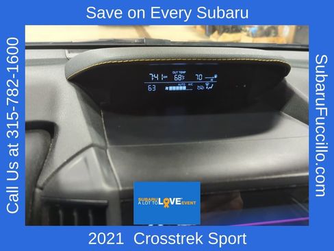 Used 2021 Subaru Crosstrek 2.5i Sport w/ Moonroof Package image 15