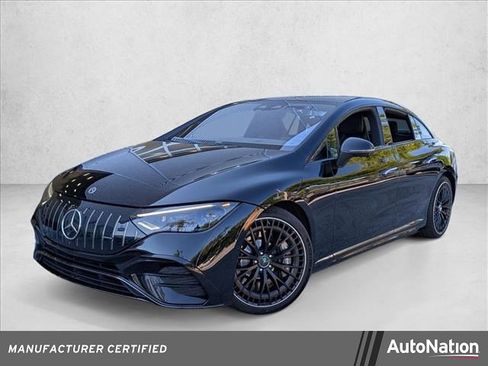 Used 2023 Mercedes-Benz EQE AMG 4MATIC Sedan image 1
