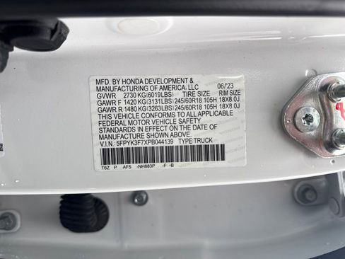 Used 2023 Honda Ridgeline RTL-E image 16