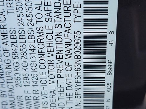 Certified 2022 Honda Pilot Touring image 38