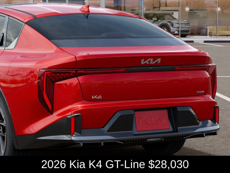 New 2026 Kia K4 GT-Line FWD image 13