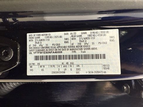 Used 2022 Ford F150 XLT w/ Equipment Group 302A High image 17